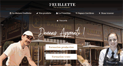 Desktop Screenshot of feuillette.fr