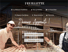 Tablet Screenshot of feuillette.fr